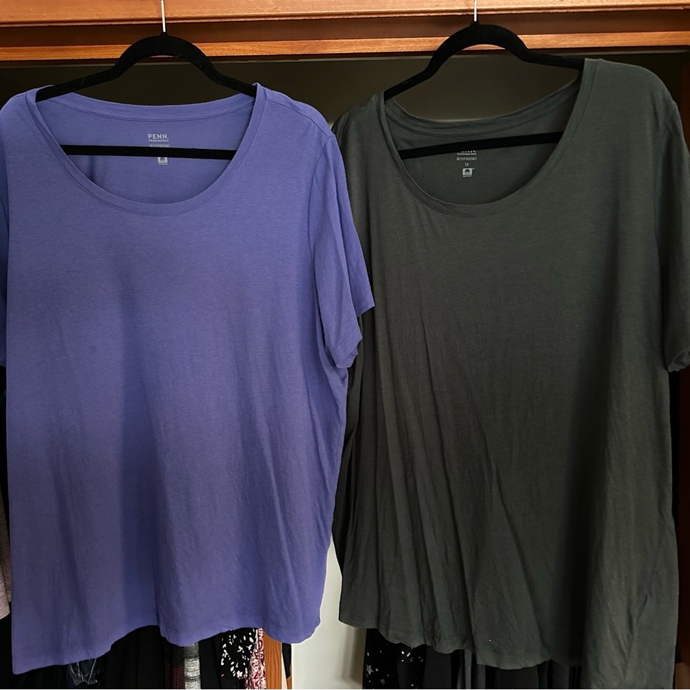Penningtons Women's Purple and Green Tops